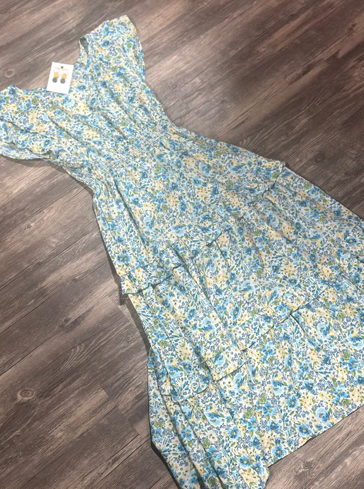 Blooming Mint Maxi dress