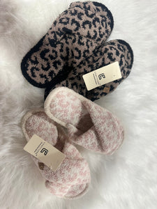 Sherpa Criss-Cross Slippers