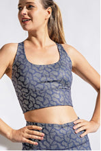 Load image into Gallery viewer, Foil print sports bra