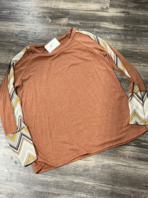 Aztec sleeve Raglan